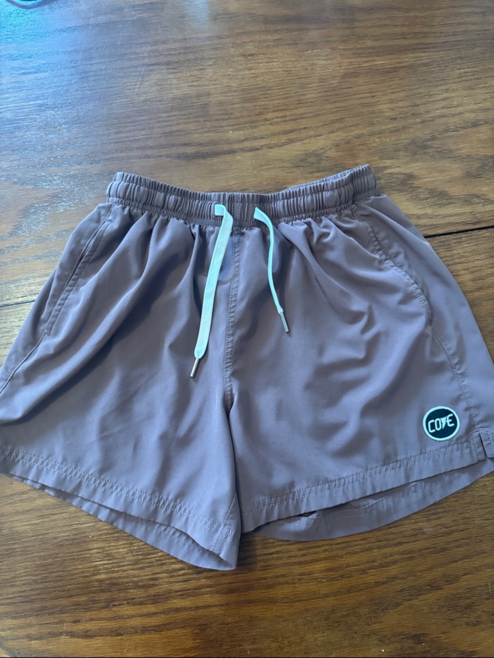 Cove Lavender Shorts with Drawstring